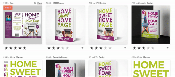 Home Sweet Home Page 99 Design Cover Contest Finalists