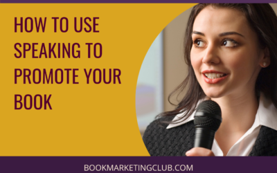 How to Use Speaking to Promote Your Book