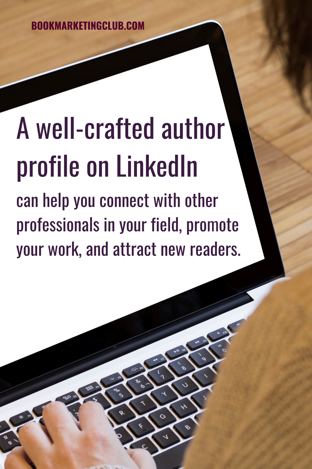 A well-crafted author profile on LinkedIn